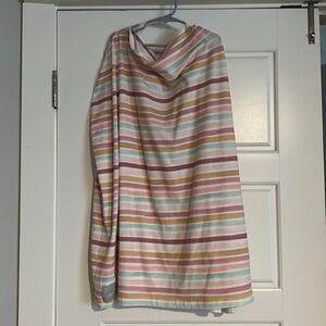 $13 ADD ON Copper pearl multi use cover‎ breastfeeding car seat cover stripe